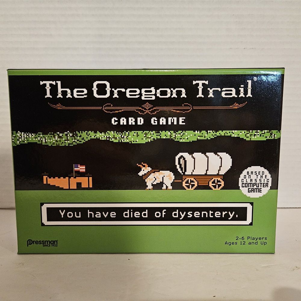 The Oregon Trail Card Game‎ - by Pressman Target Exclusive Brand New Sealed